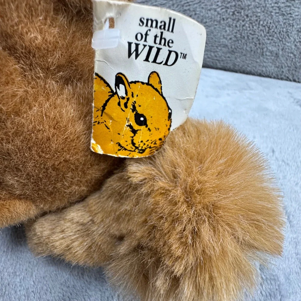 Wildlife Artists Small of the Wild‎ Red Squirrel Plush 1993 Brown New with Tags